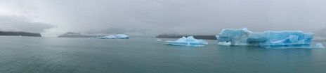 Blue Icebergs at Estancia Cristina
