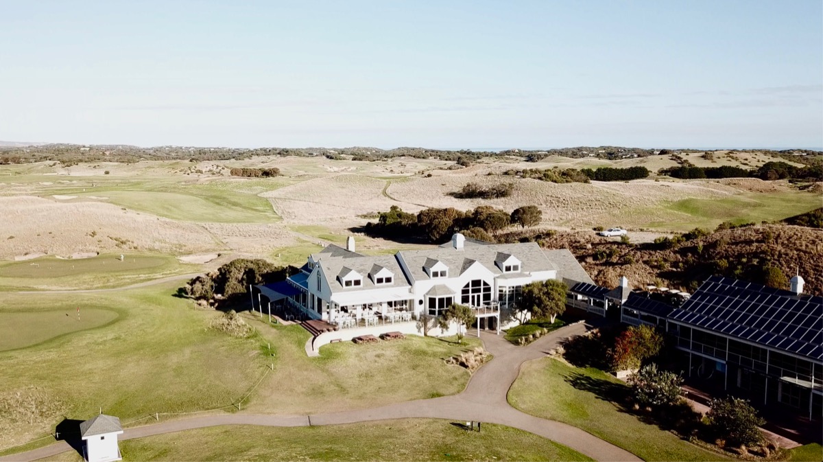 The Dunes Golf Links clubhouse