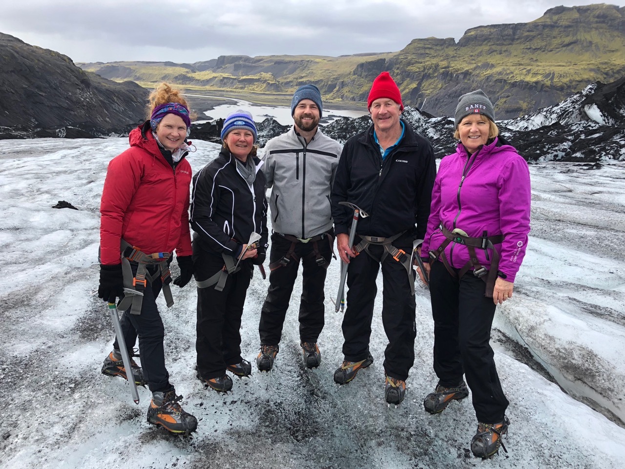 Tackling the Solheimajokull Glacier 1