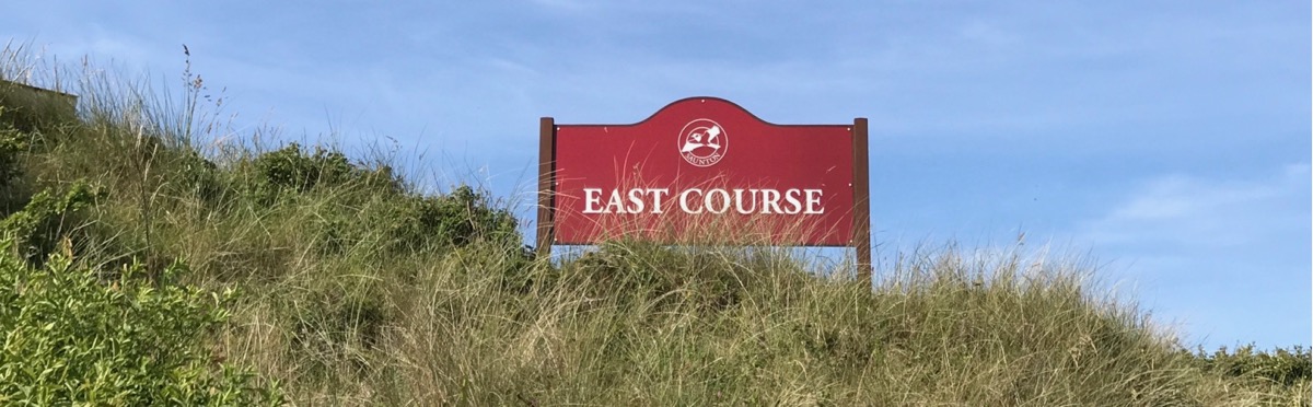 Saunton GC- East Course: sign