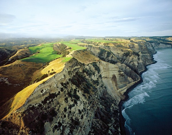 The Dramatic 16th Tee at Cape Kidnappers