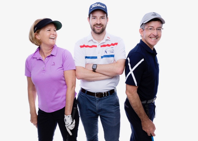 The Travelling Golfers- Rory, Heather & Peter 