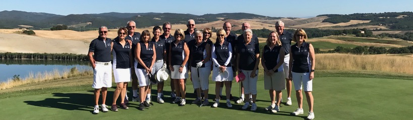 The Travelling Golfers at Castiglion del Bosco GC