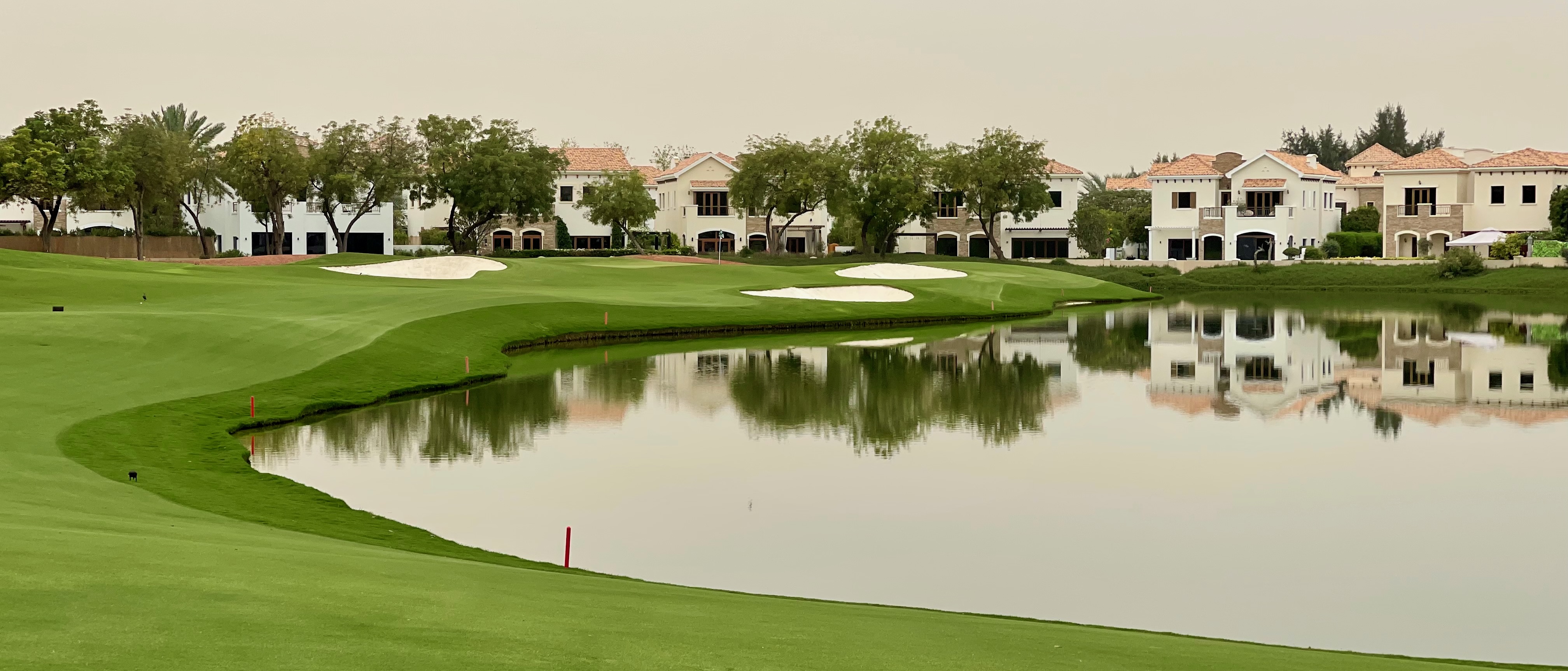 Jumeirah Golf Estates- Earth Course, hole 14