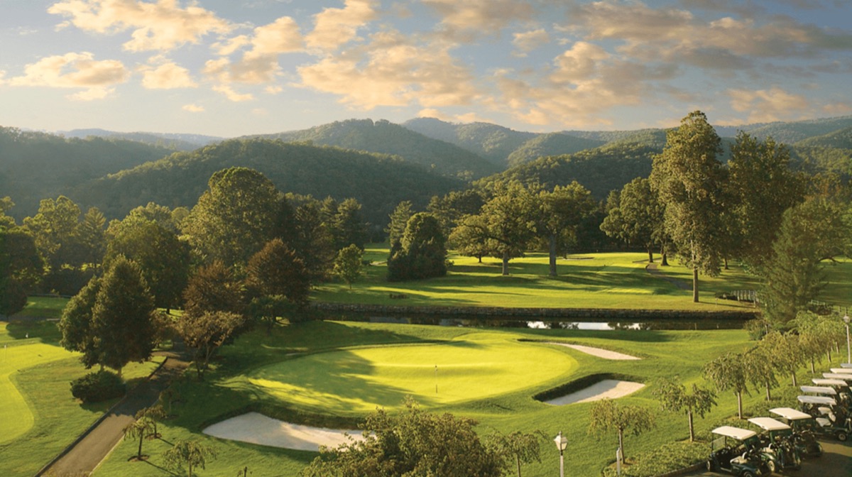 The Greenbrier- Old White- hole 18 green