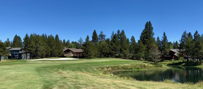 Sunriver Resort- Woodlands course-  hole 1