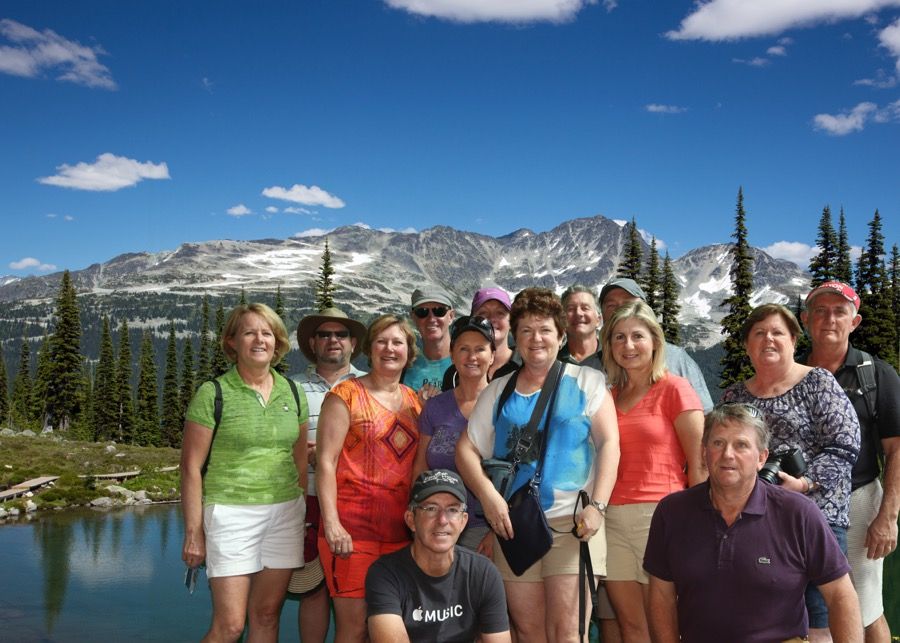 Group photo at Whistler