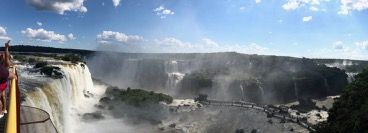 Igiazu Falls- Brazilian side: pano