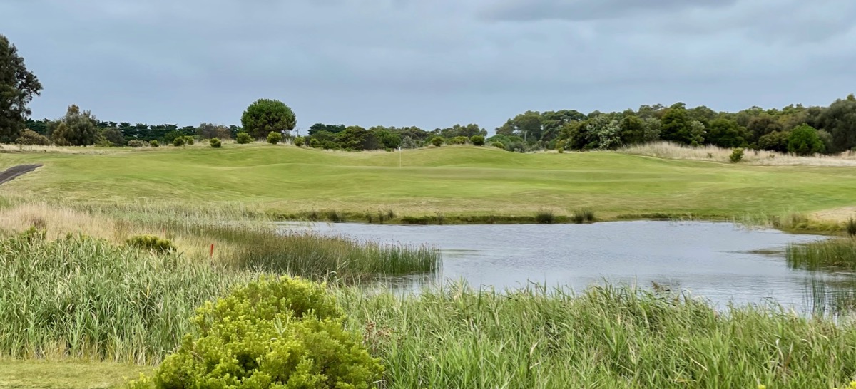 13th Beach Golf Links- Creek Course- hole 15