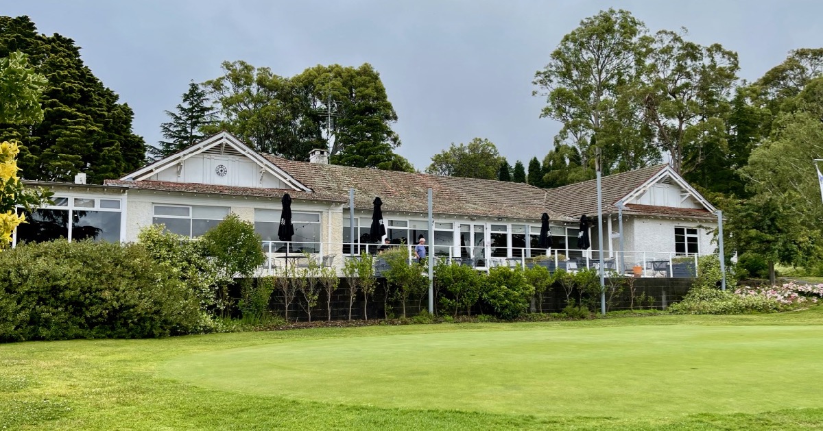 Bowral GC clubhouse