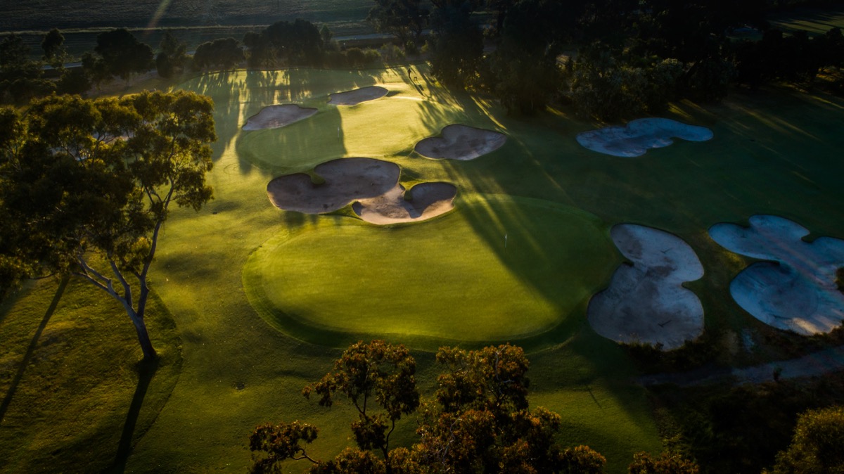 Commonwealth Golf Club greens