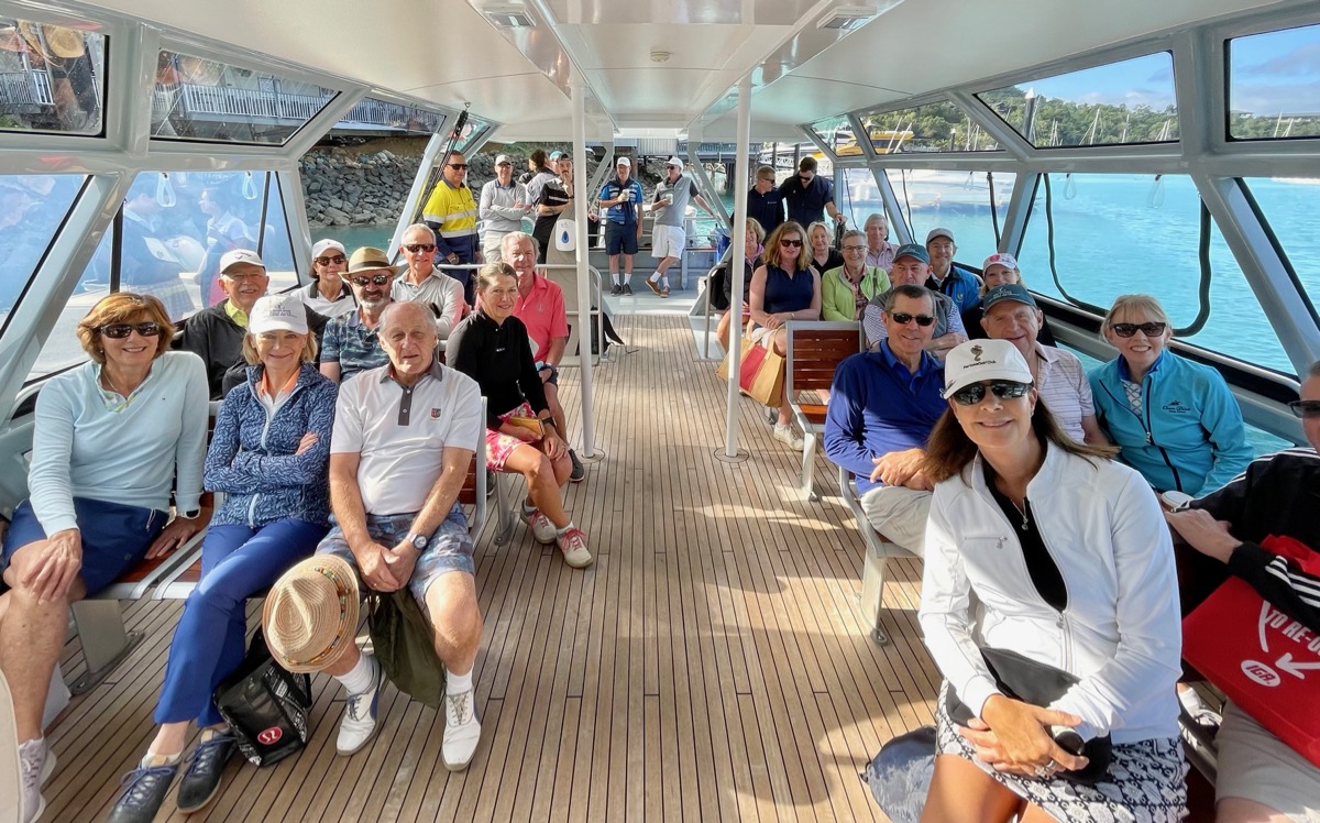 Hamilton Island Teams Challenge- ferry ride