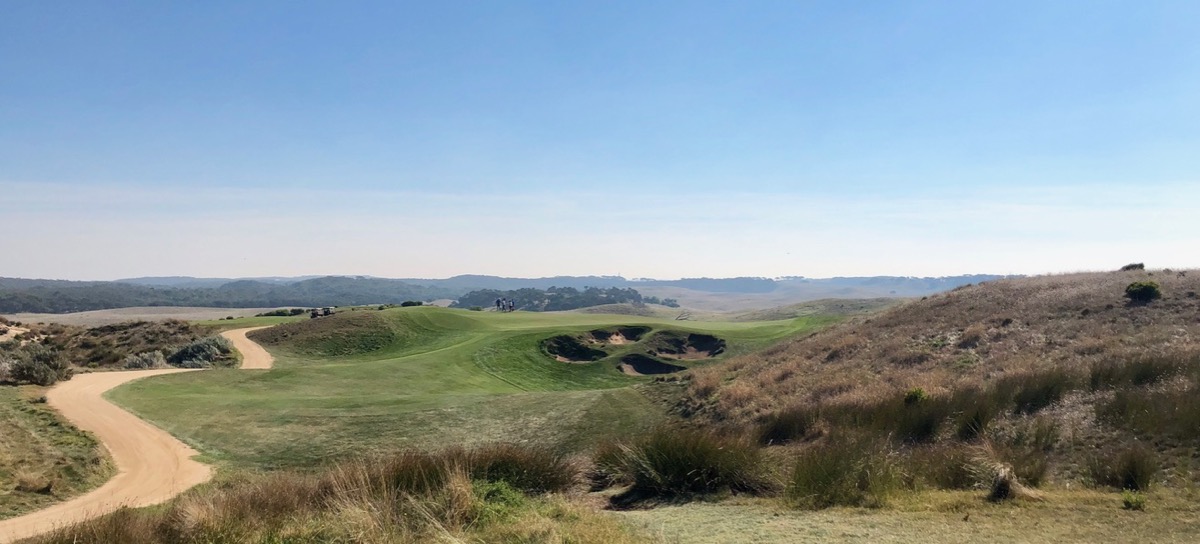 The National GC: Moonah Course- hole 8