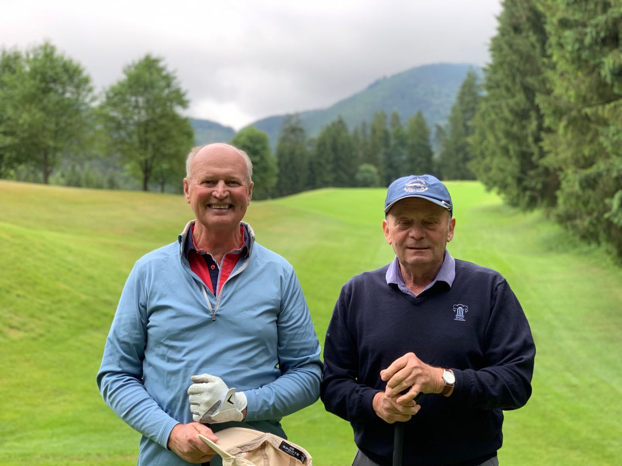 Adamstal: Wallerbach course- Bernie & Nigel