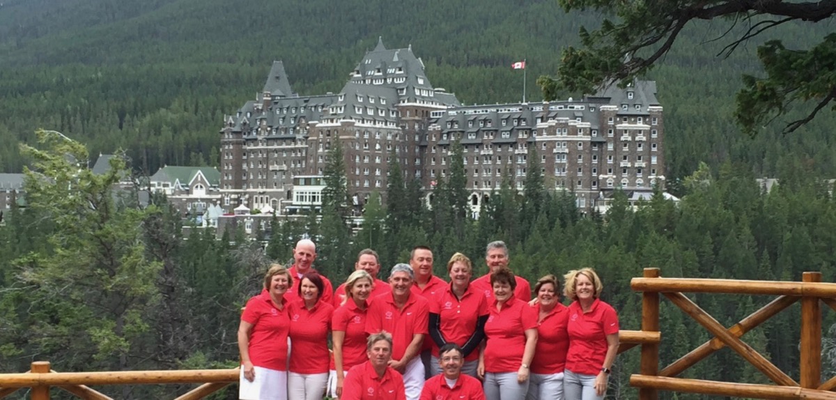 Banff Spring Hotel Canada:  group photo