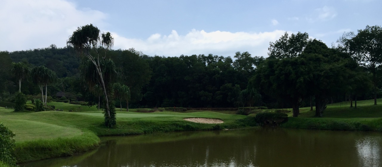Blue Canyon CC- the Lakes Course has water in play on most holes