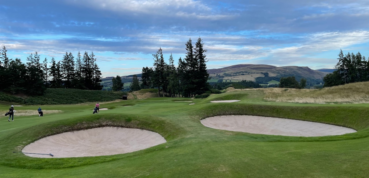 Gleneagles- The King's Course, hole 15 approach