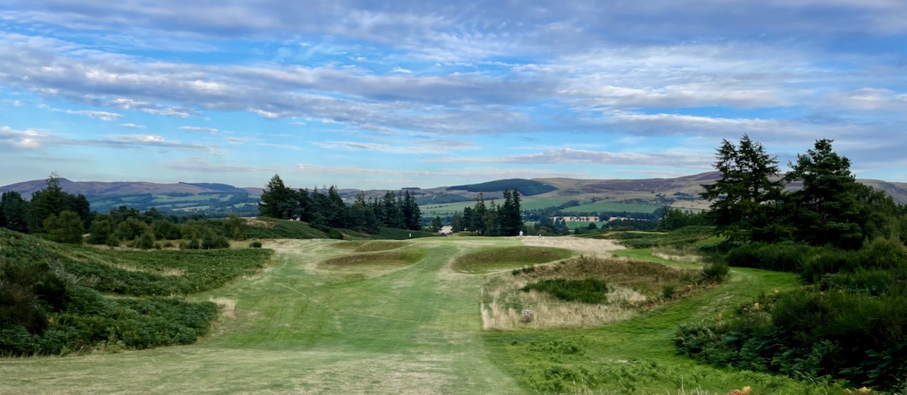 Gleneagles- The King's Course, hole 15 tee shot
