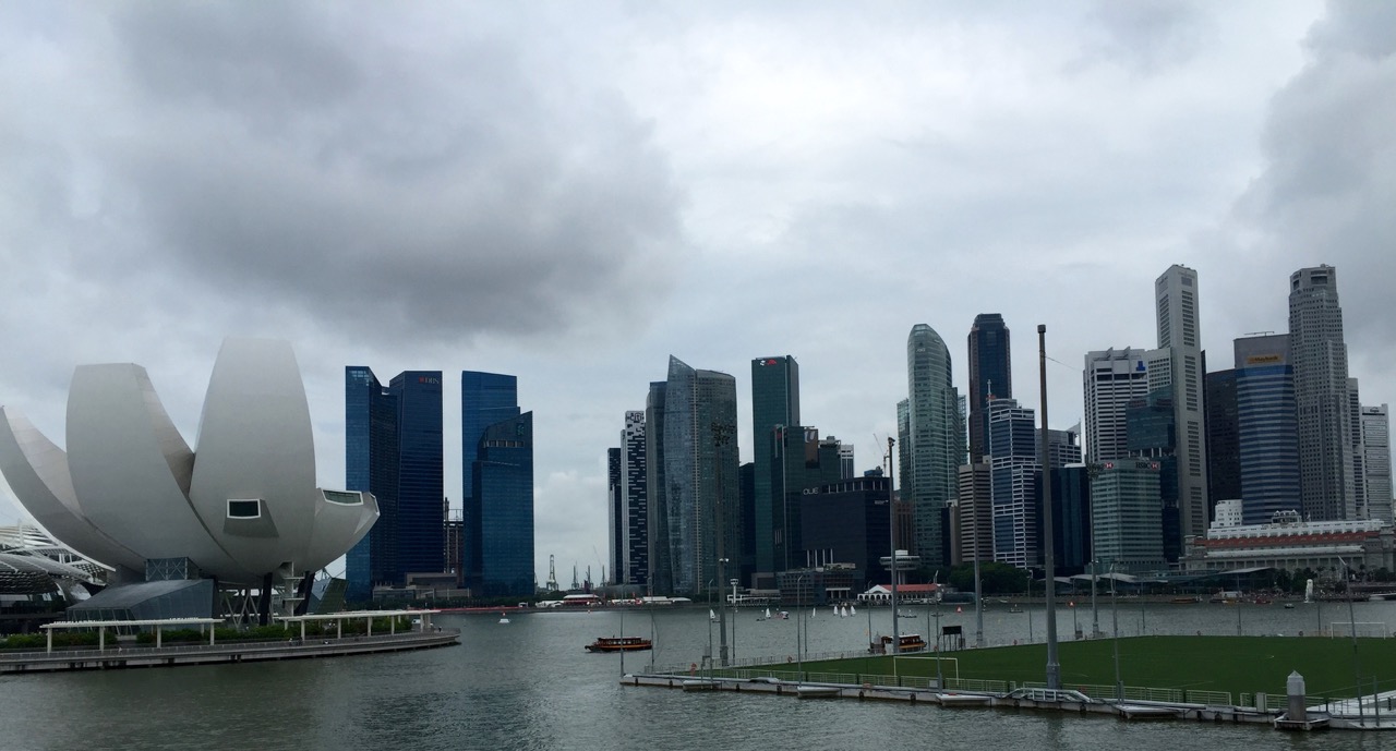 Singapore City skyline