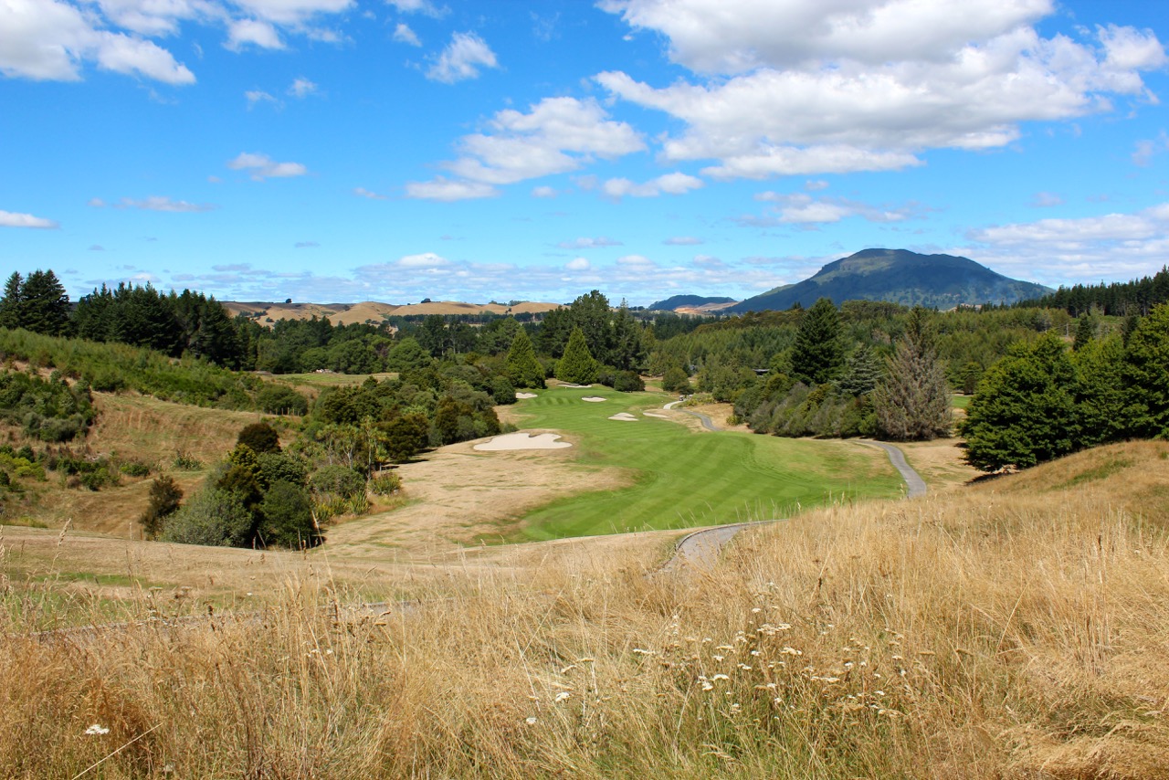 Wairakai International Golf Club- hole 14