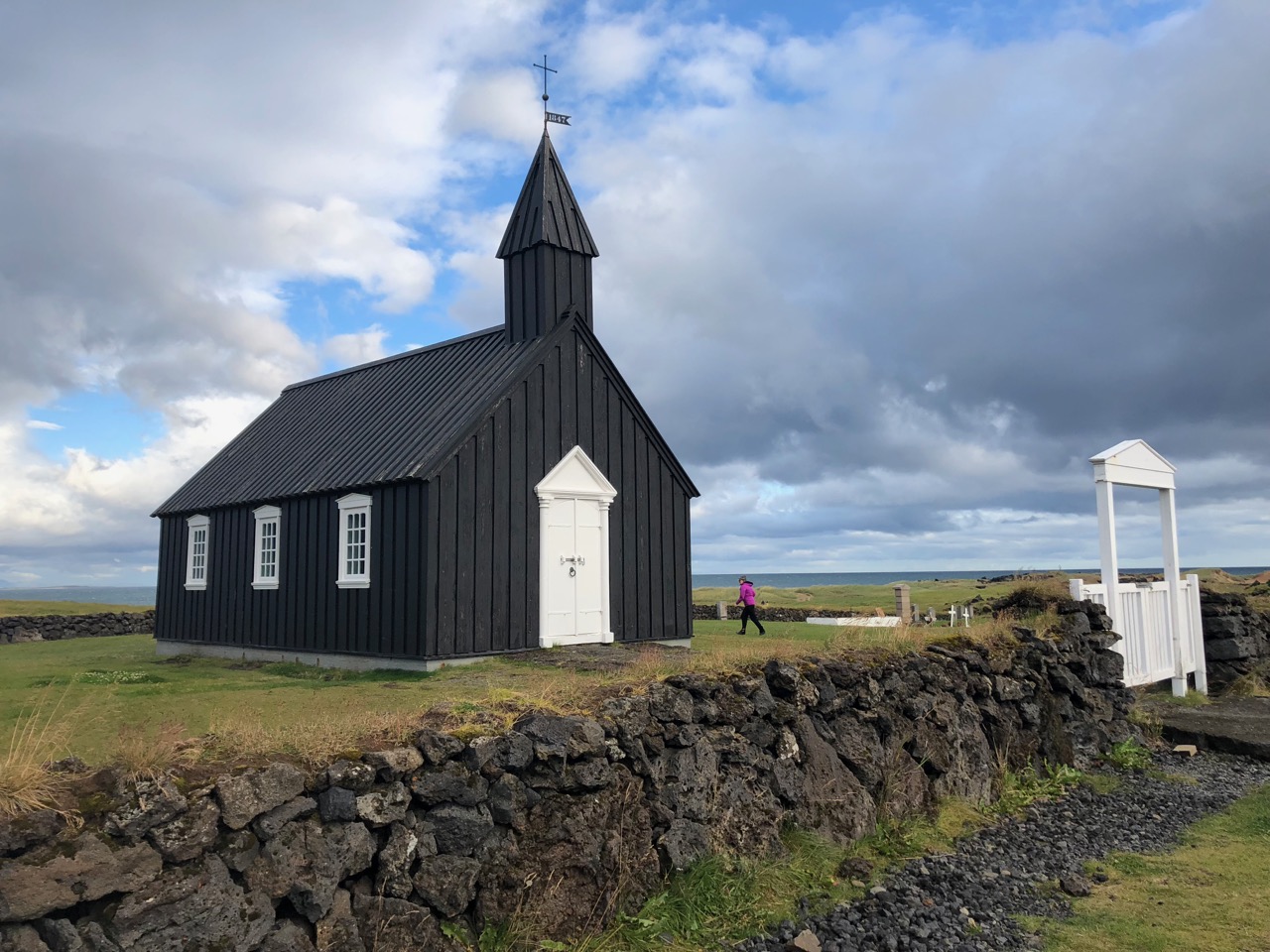 Budir chapel Snaefellsnes Peninsula