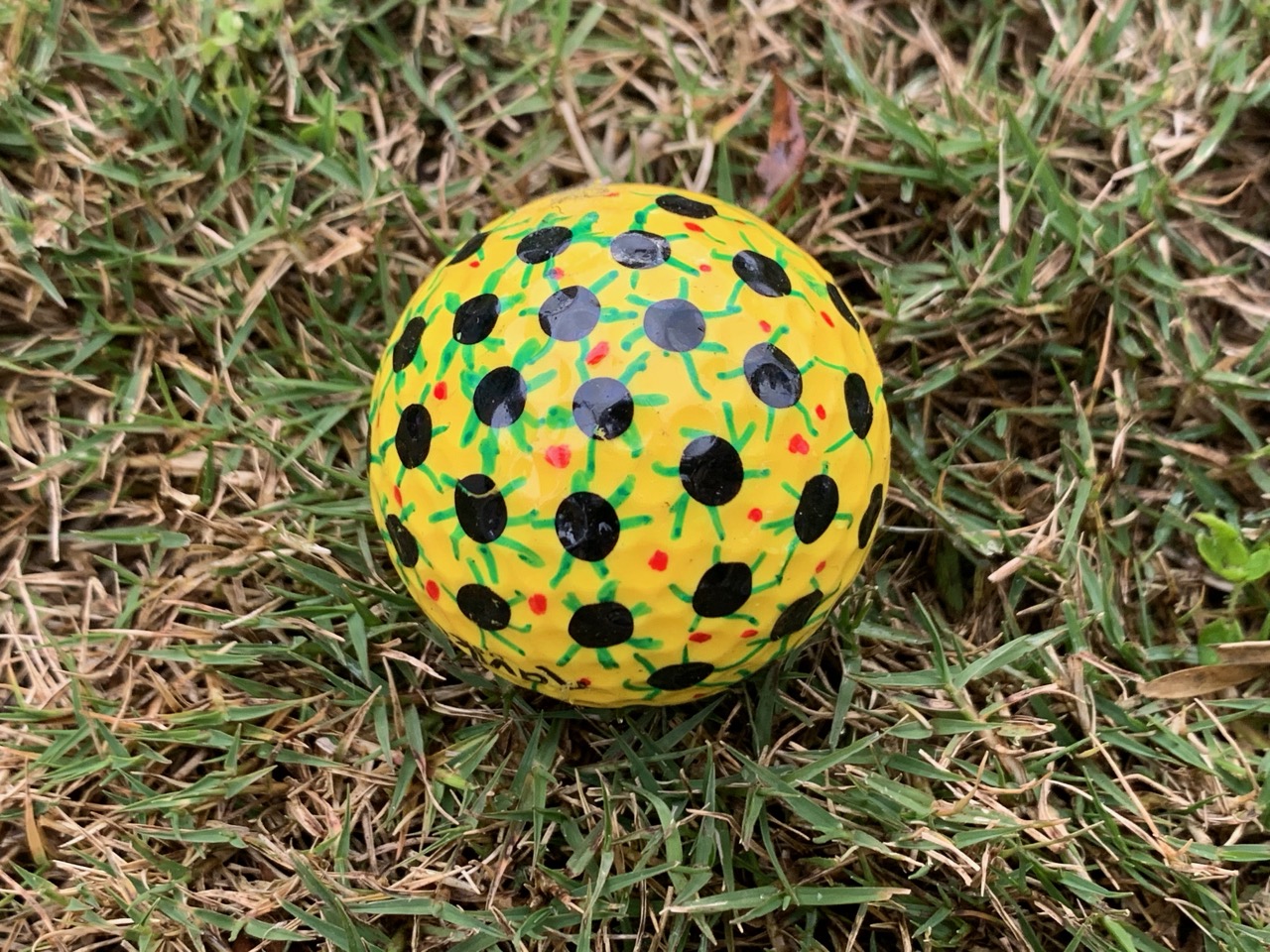 COVID golf ball