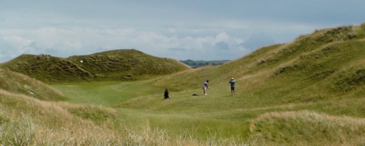 Lahinch Golf Links- hole 5: 'The Klondyke'