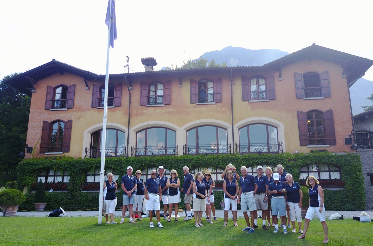 The Travelling Golfers 2017 tour- Menaggio & Cadenabbia GC