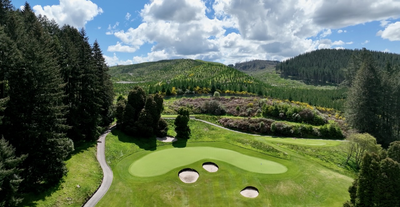 Wairakei Golf & Sanctuary-  hole 14 green