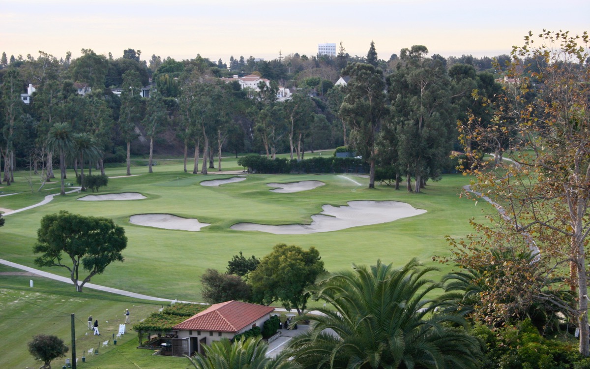 Riviera GC- hole 10 from the Ben Hogan room