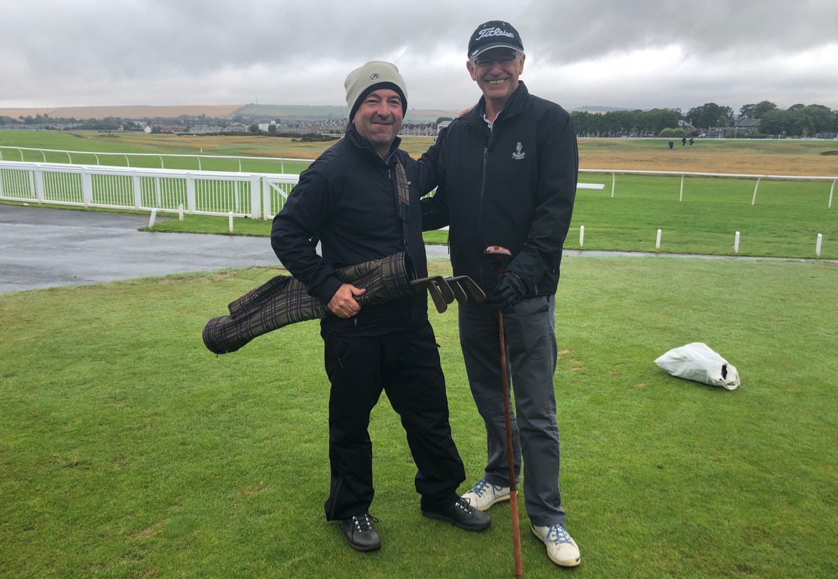 Musselburgh Links- using the hickories