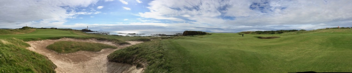 Turnberry Resort Ailsa course hole 10 lighthouse