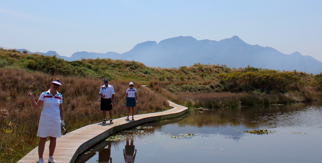 The Links at Fancourt- on the boardwalk