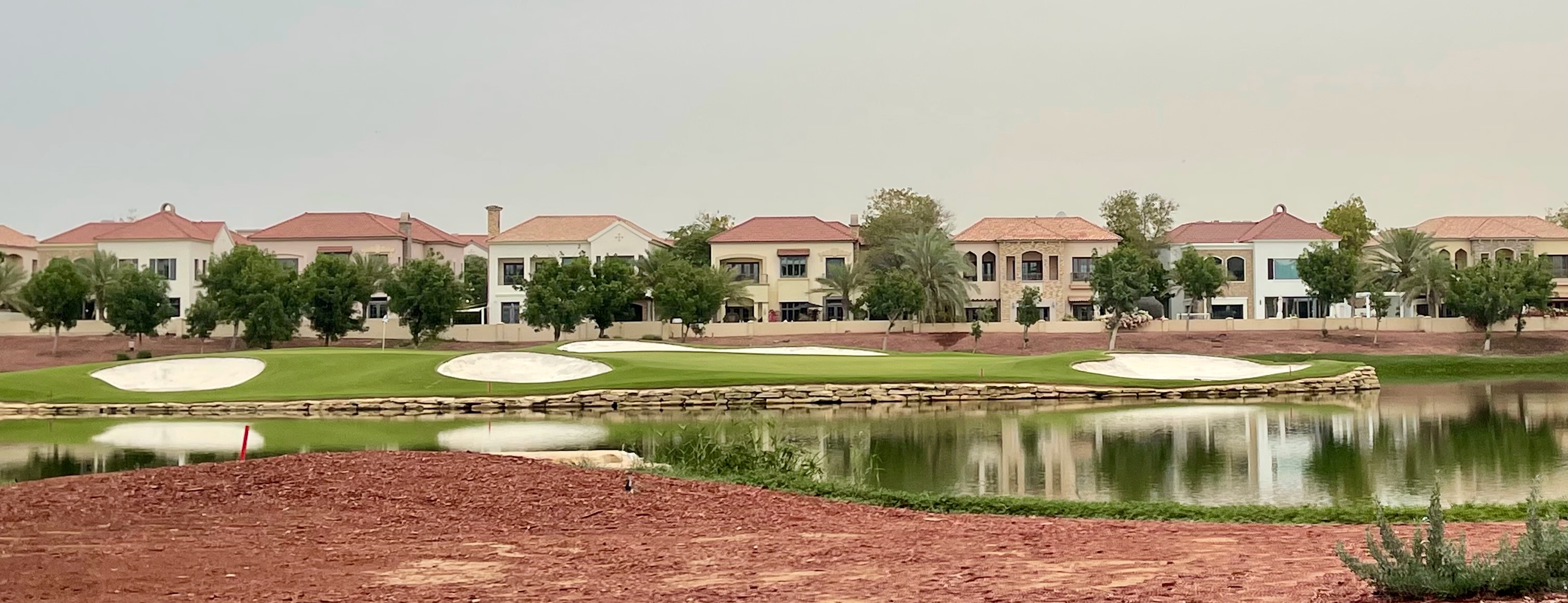 Jumeirah Golf Estates- Earth Course, hole 17