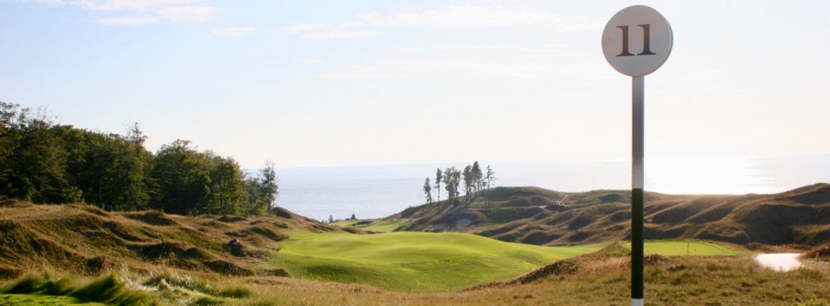 Arcadia Bluffs GC- The Bluffs Course- hole 11