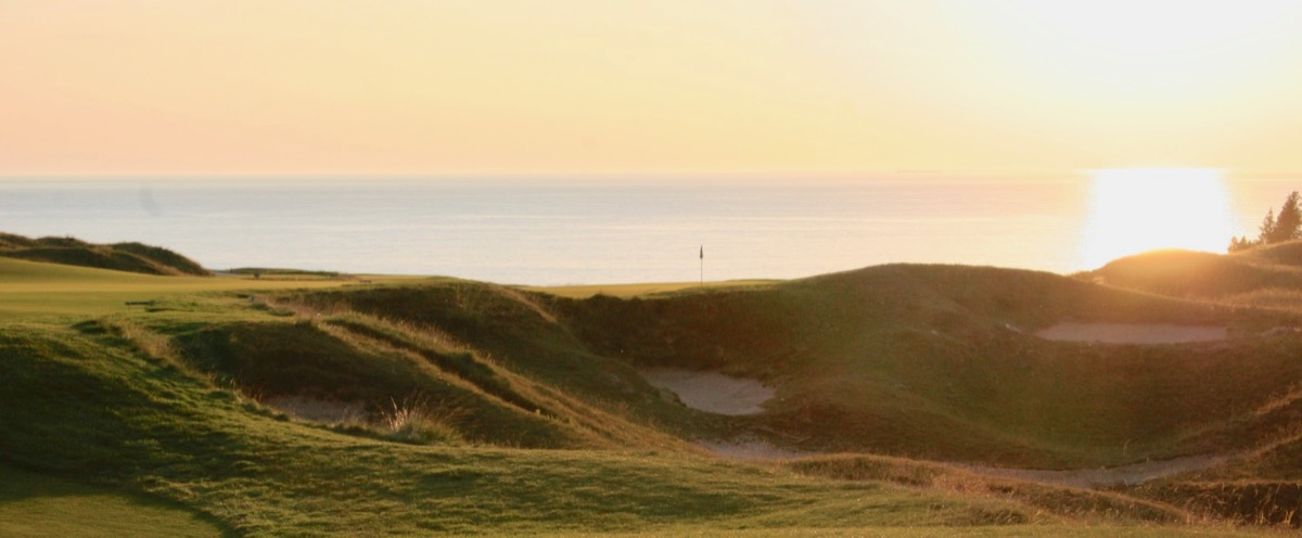 Arcadia Bluffs GC- The Bluffs Course- hole 16