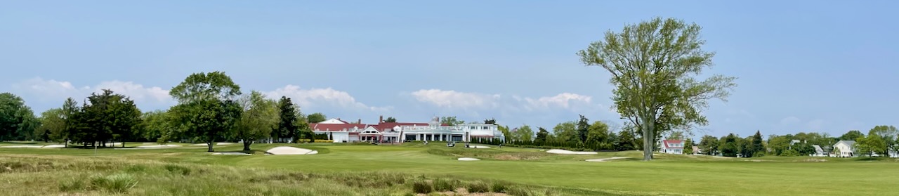 Atlantic CC- hole 18 with clubhouse background