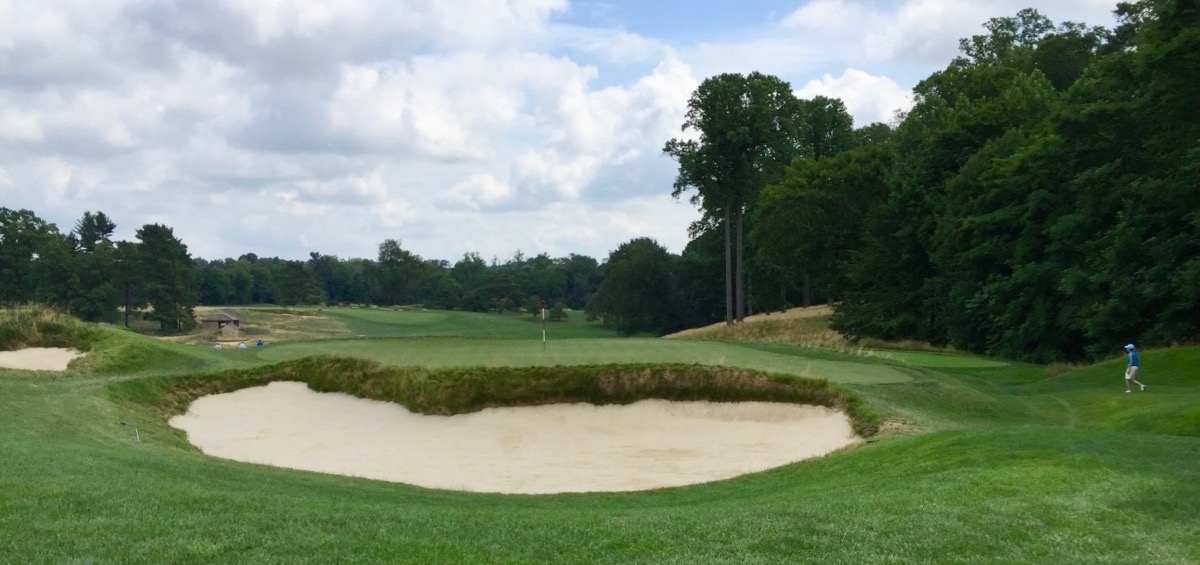 Merion GC- East Course- hole 8 green