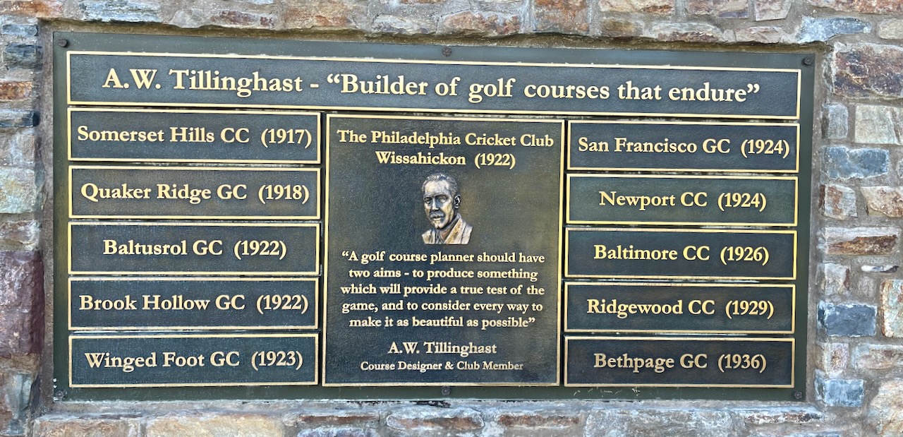 Philadelphia Cricket Club- A.W.Tillinghast