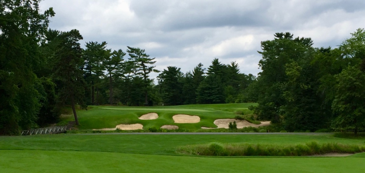 Pine Valley- hole 18 approach