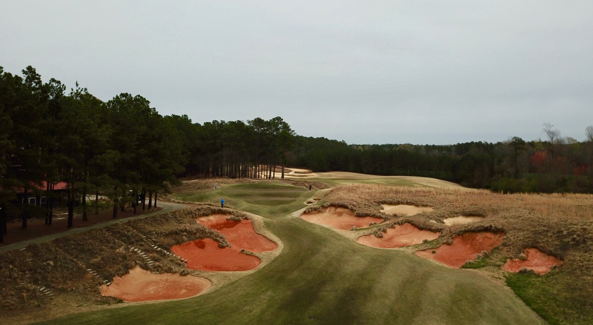 Tobacco Road- hole 18 approach