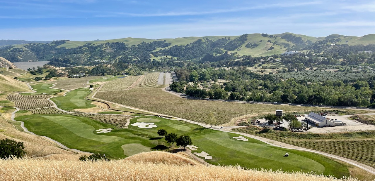 The Course at Wente Vineyards- view from 10