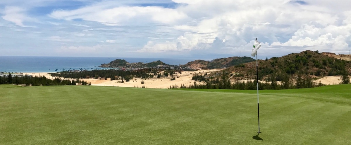 Quy Nhon- Mountain Course- hole 13 looking back