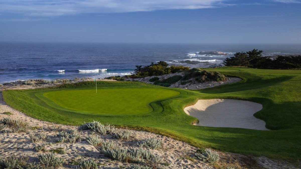 The 3rd hole of Spyglass Hill Golf Course as seen on May 2, 2017 in Pebble Beach, CA. (USGA / Kirk H. Owens)