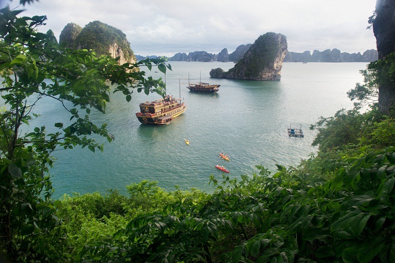 Halong Bay is one of the natural wonders of the world