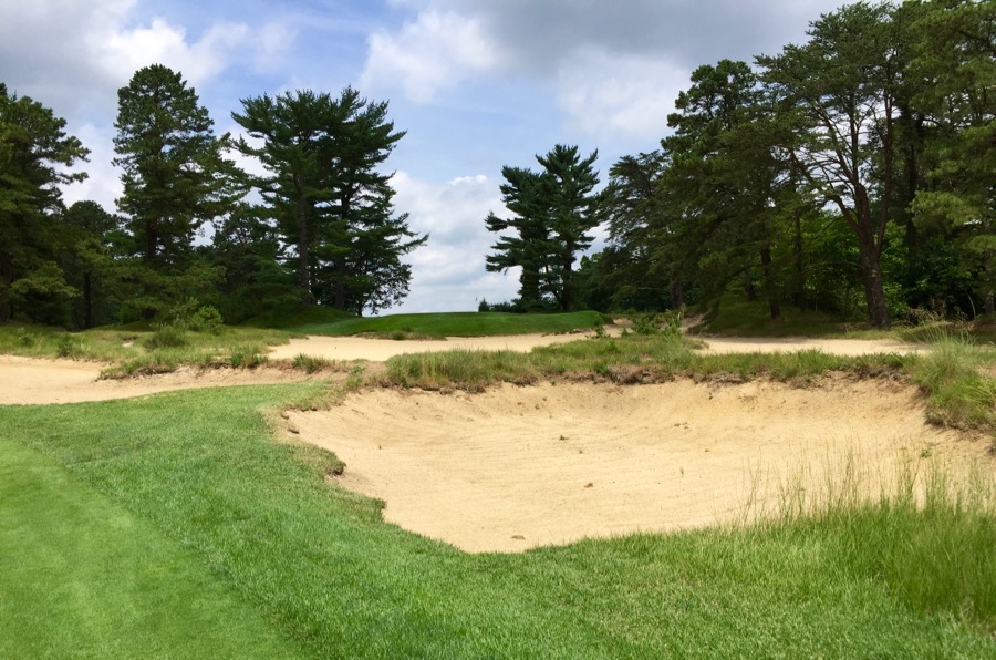 Pine Valley GC- Hole 17- approach shot