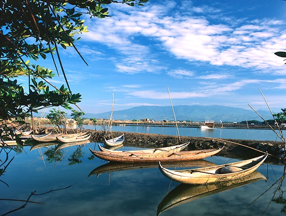 Fishing boats in Vietnam